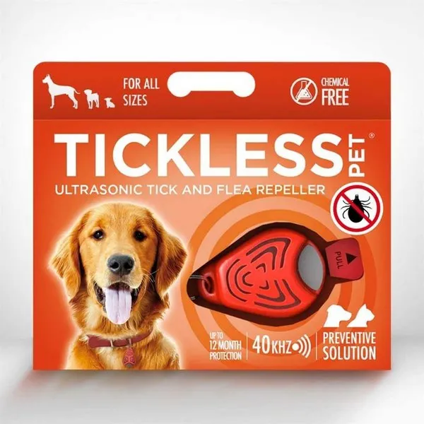1ea Tickless Pet Tick & Flea Repeller Orange - Flea & Tick